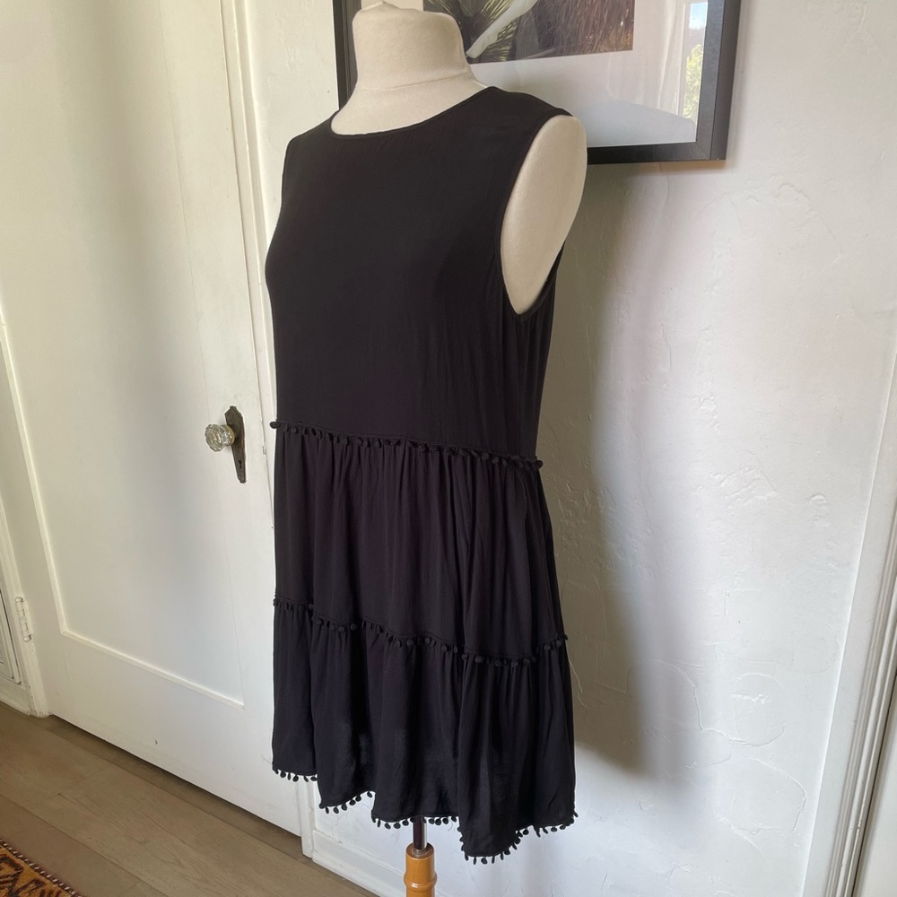 For Love and Lemons black mini dress size large